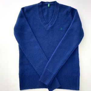 United Colors of Benetton V-neck Wool Sweater